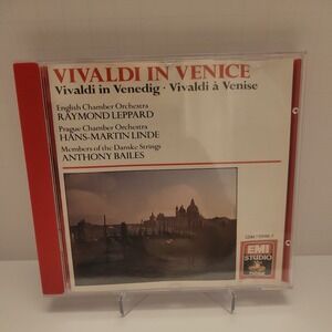 Vivaldi in Venice CD EMI Studio CDM 7 69188 2 Leppard Linde Bailes Germany